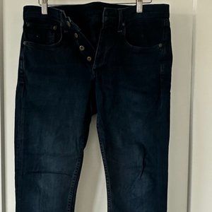 Men's Rag & Bone Jeans - Fit 1 Extra Slim in Bayview (Navy) - 31x30